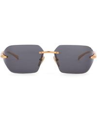 Prada - Runway Rimless Sunglasses - Lyst