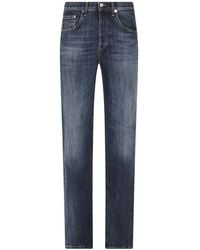 Dondup - Jacklyn Faded Straight-Leg Jeans - Lyst