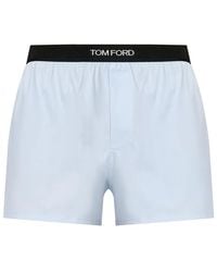 Tom Ford - Logo-Waistband Cotton Boxer Shorts - Lyst