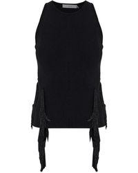 IRO - Flocon Fringe Ribbed Top - Lyst