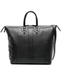 Casadei - C-style Leather Tote Bag - Lyst