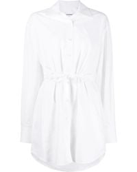 Alexander Wang - Layered Cotton Shirtdress - Lyst