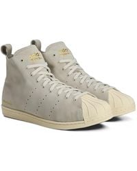Wales Bonner - X Adidas Superstar Hi Sneakers - Lyst