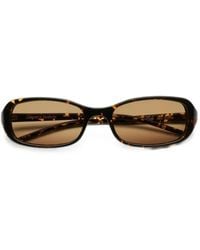 Chimi - Code Tortoiseshell-Effect Oval-Frame Sunglasses - Lyst