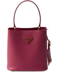 Prada - Panier Saffiano Mini-Tasche - Lyst