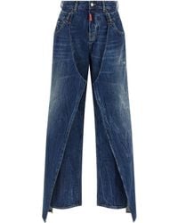 DSquared² - X Better Double Wrap Stonewash Jeans - Lyst