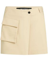 KARL LAGERFELD - Patch-Pocket Skort - Lyst