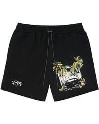 RTA - Clyde Printed Shorts - Lyst
