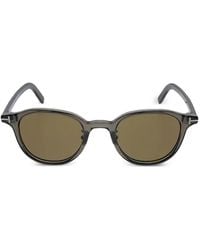 Tom Ford - Round-Frame Full-Rim Sunglasses - Lyst