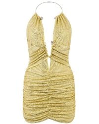 Philipp Plein - Mini Dress Skull Piercing - Lyst