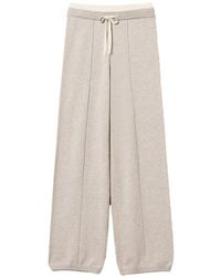 Twinset - Drawstring Knit Trousers - Lyst