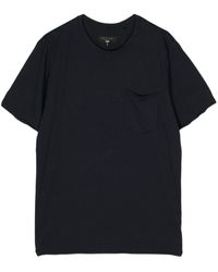 Rag & Bone - Miles Katoenen T-shirt - Lyst