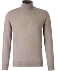 Canali - High-Neck Sweater - Lyst