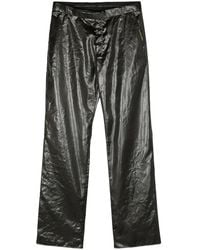 Martine Rose - Mid-Rise Straight-Leg Trousers - Lyst