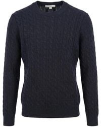 Malo - Cable-Knit Cashmere Sweater - Lyst