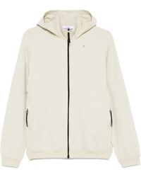 Stone Island - Felpa Con Cappuccio E Motivo Compass - Lyst