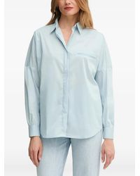 Benetton - Pocket-Detail Shirt - Lyst