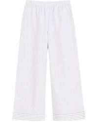 By Malene Birger - Mirabello Striped Trousers - Lyst