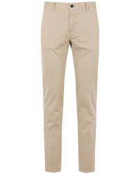 Incotex - Slim-Fit Cotton Trousers - Lyst