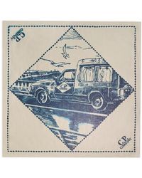 C.P. Company - Printed Muslin Graphic Bandana - Lyst