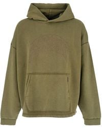 Represent - Hoodie Met Buidelzak En Logo - Lyst
