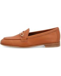 Frau - Mocassins En Cuir À Boucle - Lyst