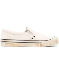 Bally - Slip-on Low-top Suede Sneakers - Lyst