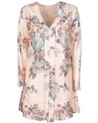 Marella - Floral-Print Mini Dress - Lyst
