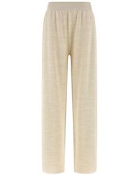 Fabiana Filippi - Cotton Wide-Leg Trousers - Lyst