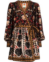 FARM Rio - Mini-jurk Met Bloemenprint - Lyst