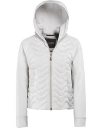 Moorer - Bertha Quilted Hooded Jacket - Lyst