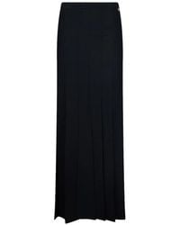 Liu Jo - Knit Skirt With Fringing - Lyst