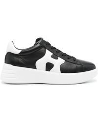 Hogan - Rebel H562 Leather Sneakers - Lyst