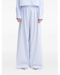 Won Hundred - Pantalones a rayas diplomáticas - Lyst