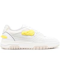 MSGM - Panelled Low-Top Sneakers - Lyst