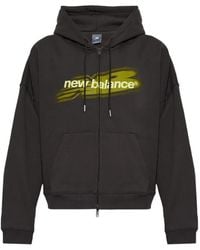 New Balance - Street Classics Distort Fz Hoodie - Lyst