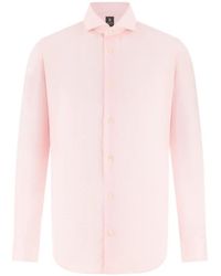 BOGGI - Naples-Collar Slim-Fit Shirt - Lyst