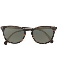 Oliver Peoples - Finley Round-Frame Sunglasses - Lyst