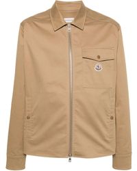 Moncler - Logo-patch Shirt Jacket - Lyst