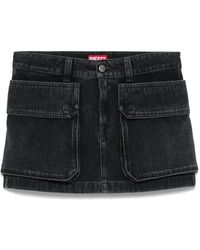 DIESEL - Mini Skirt - Lyst