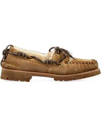 Golden Goose - Cruise Fur-Lined Boat Shoes - Lyst
