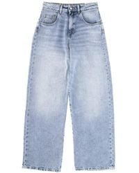 ICON DENIM - Jean Ample À Effet Délavé - Lyst