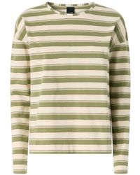 Pinko - Striped Long-Sleeve Top - Lyst