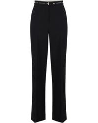Elisabetta Franchi - Straight Broek - Lyst