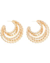 Isabel Marant - Créoles Mona Ornées De Cristaux - Lyst