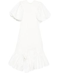 ROKH - Abito Con Maniche A Palloncino - Lyst