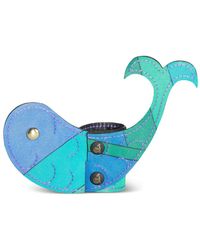 PUCCI - Iride-Print Whale-Shaped Luggage Tag - Lyst