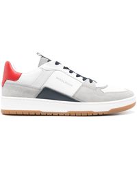 Woolrich - Colour-block Leather Sneakers - Lyst