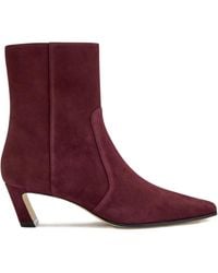 Stuart Weitzman - Stassi Stiefel aus Wildleder 50mm - Lyst