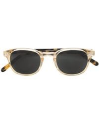 Lesca - Square Tinted Sunglasses - Lyst